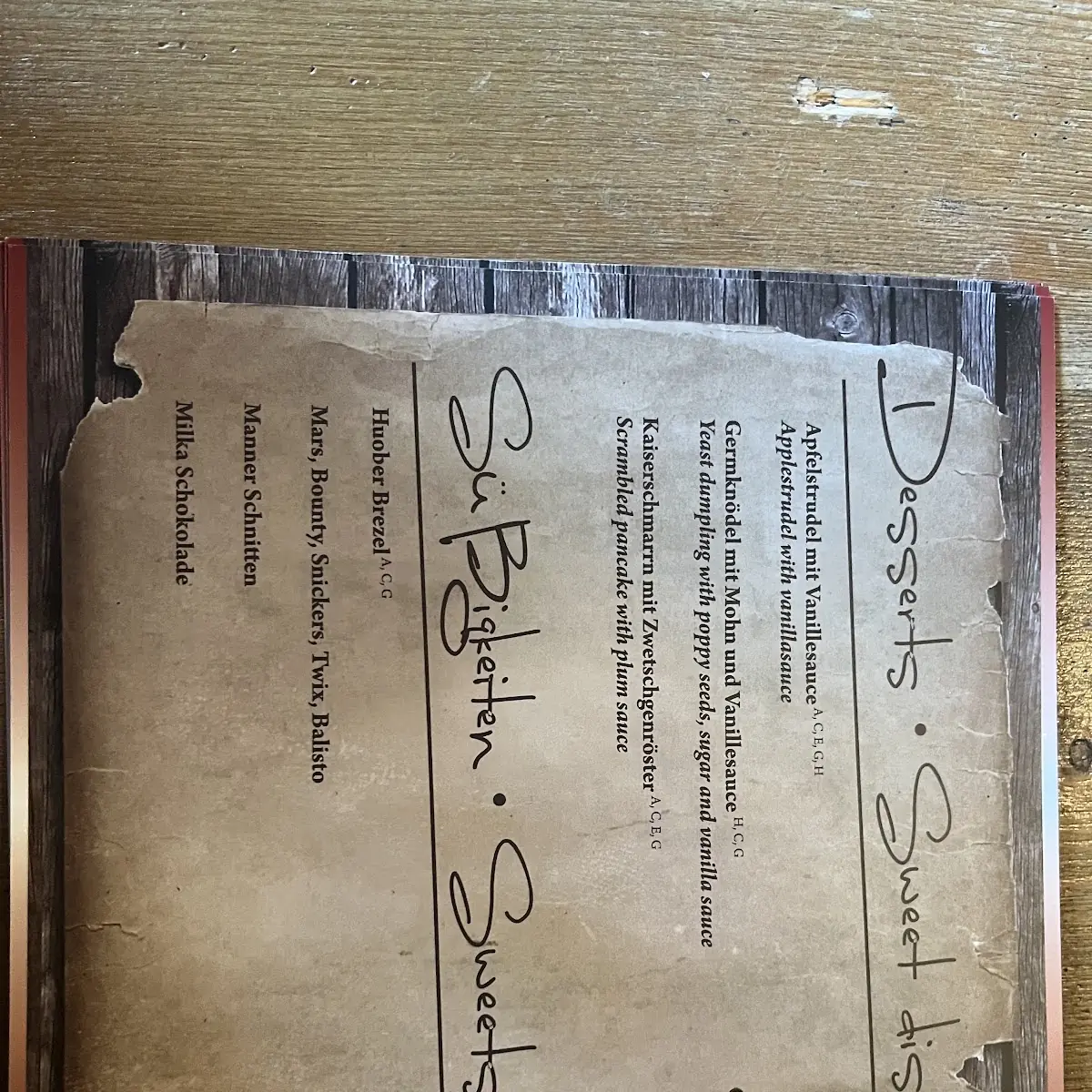 Speisekarte photo 8