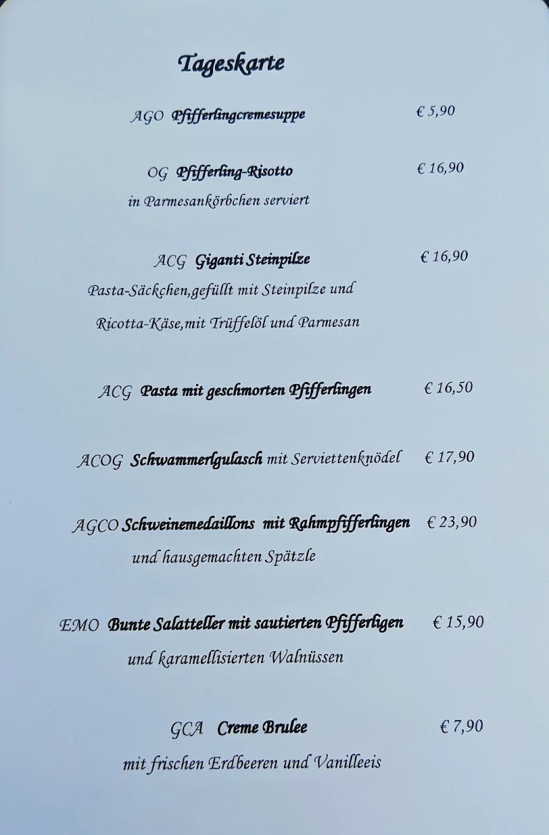Speisekarte photo 3