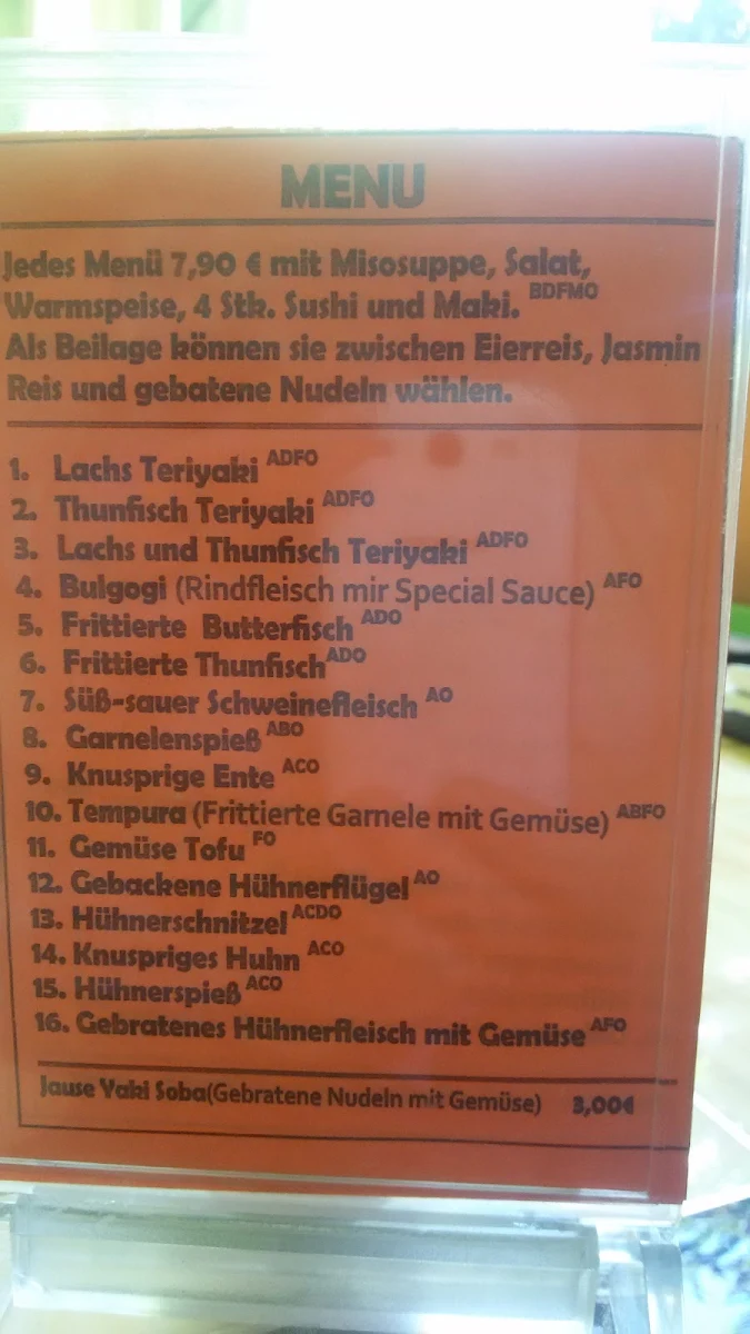 Speisekarte photo 4