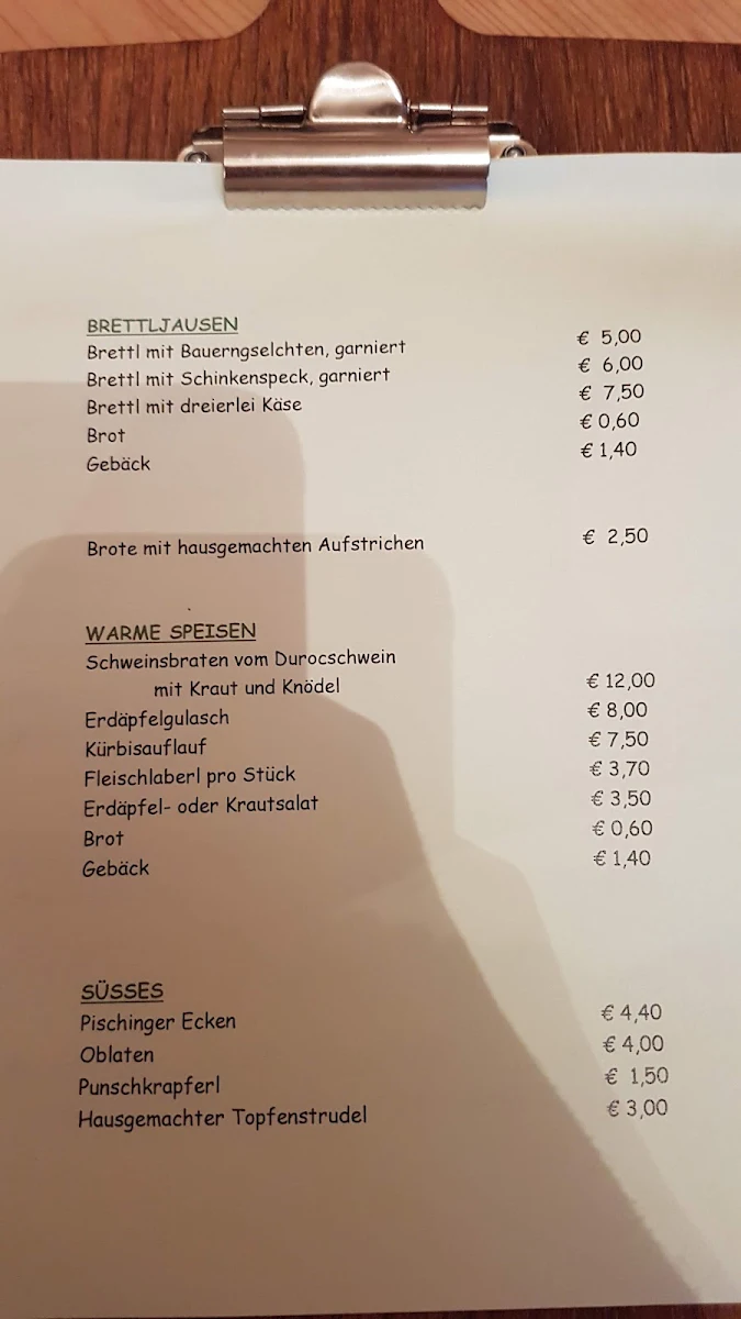 Speisekarte photo 3