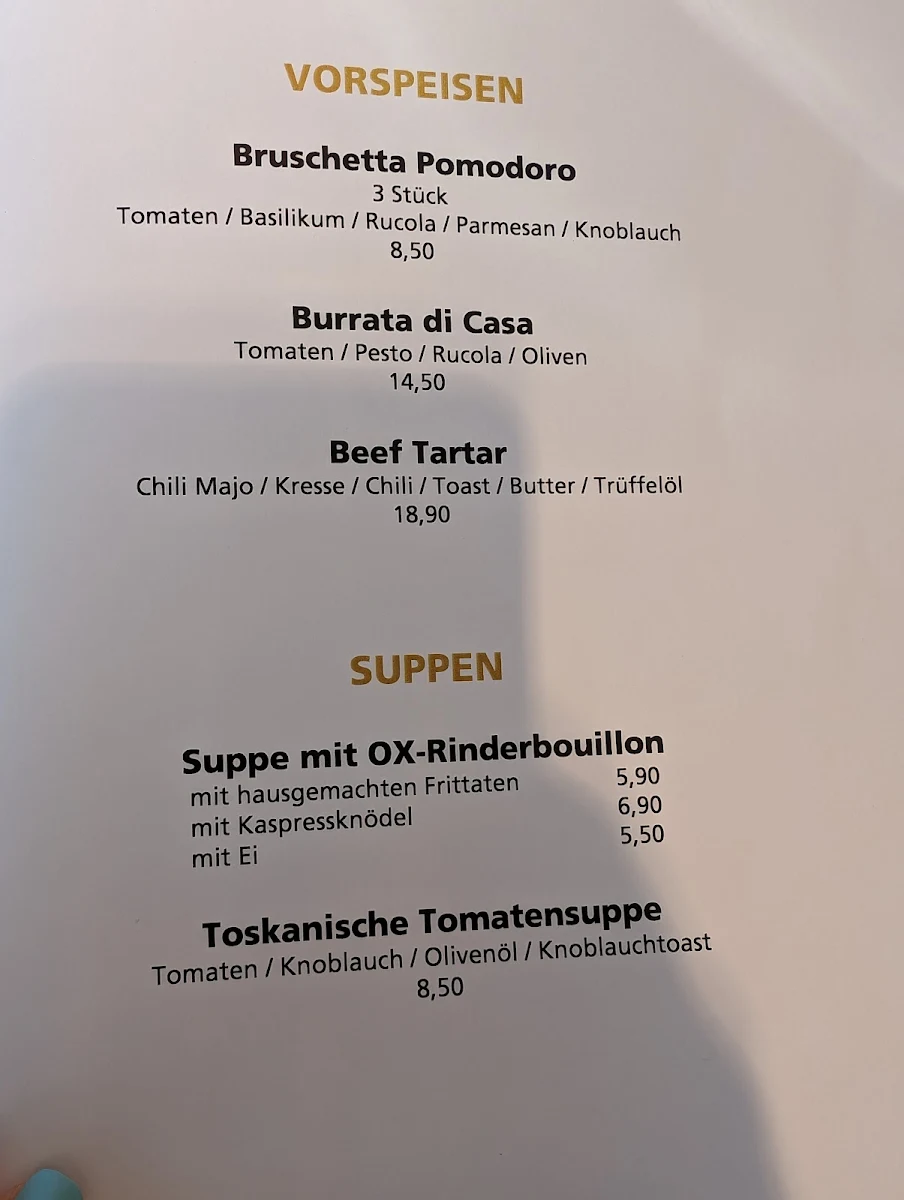 Speisekarte photo 2