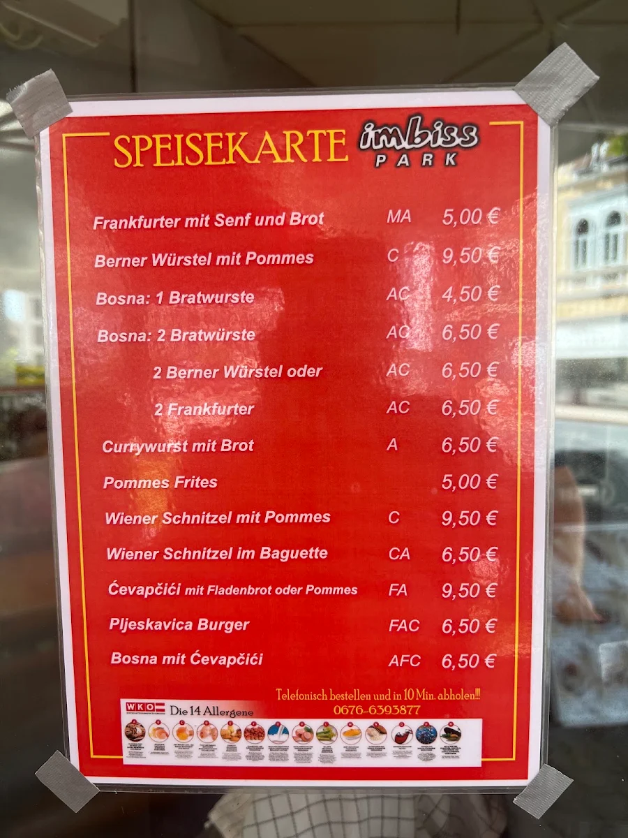 Speisekarte photo 1