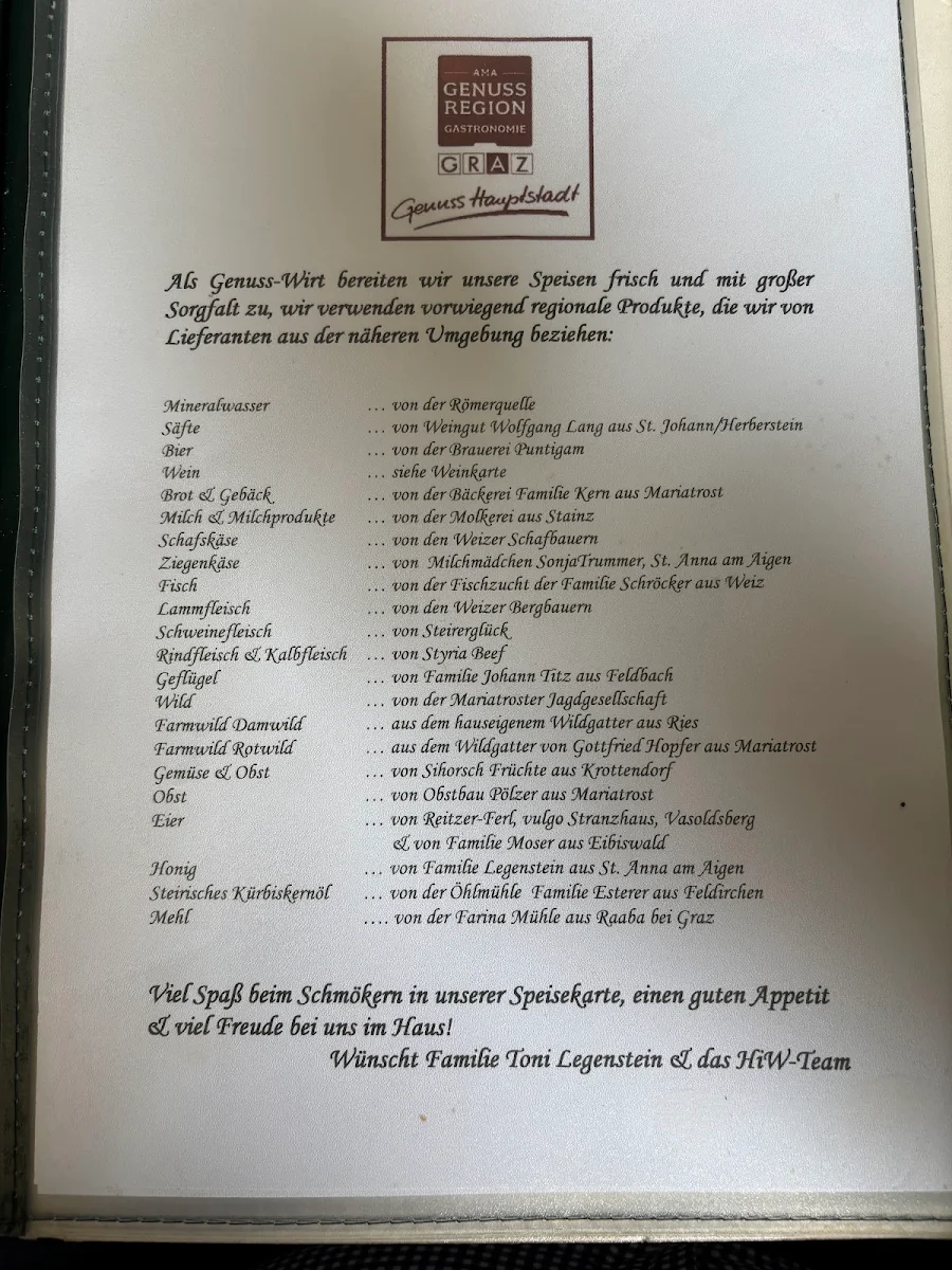 Speisekarte photo 4