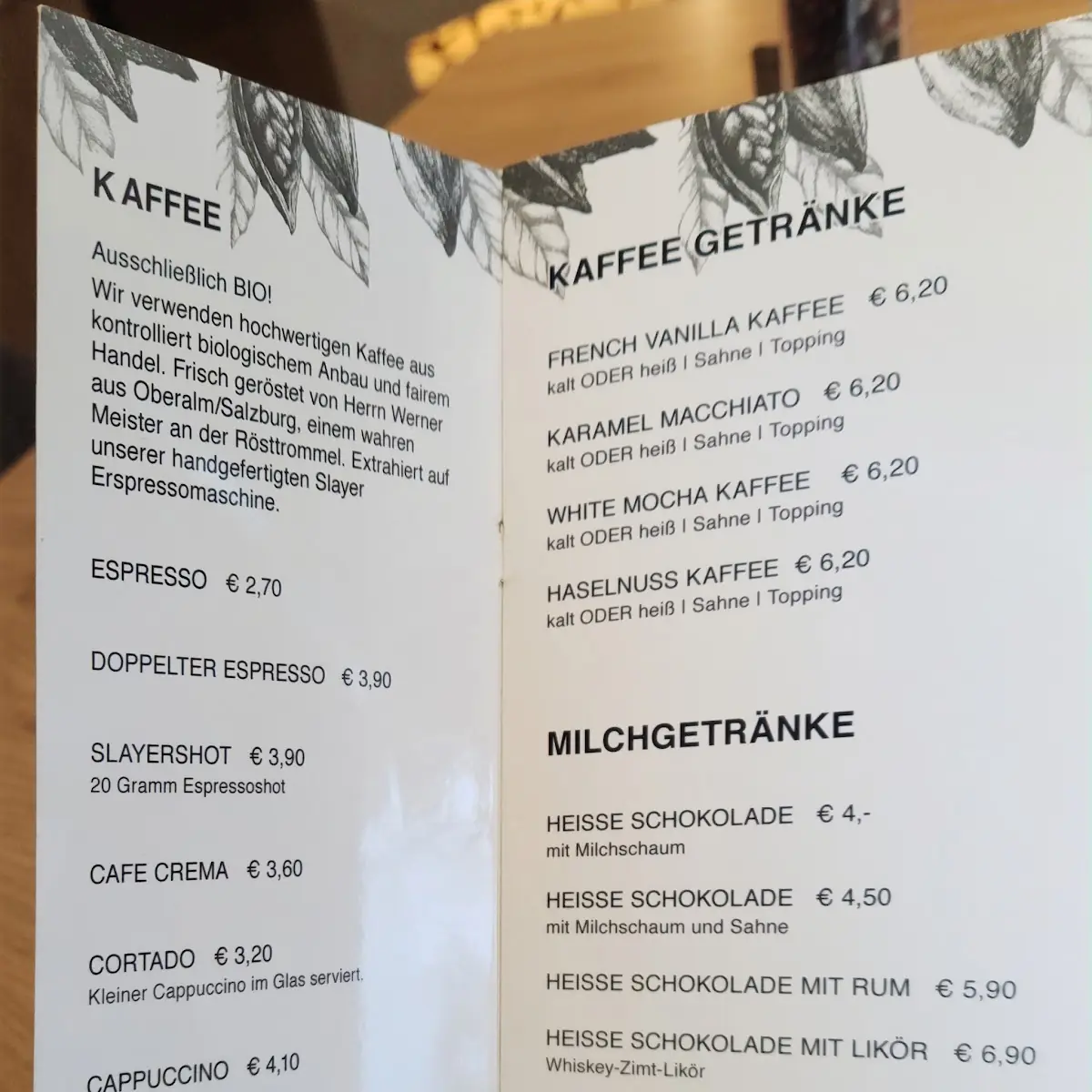 Speisekarte photo 1
