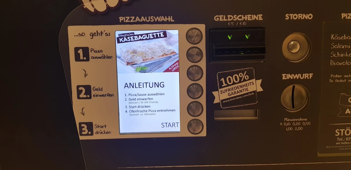 Speisekarte, BistroBox Hallein