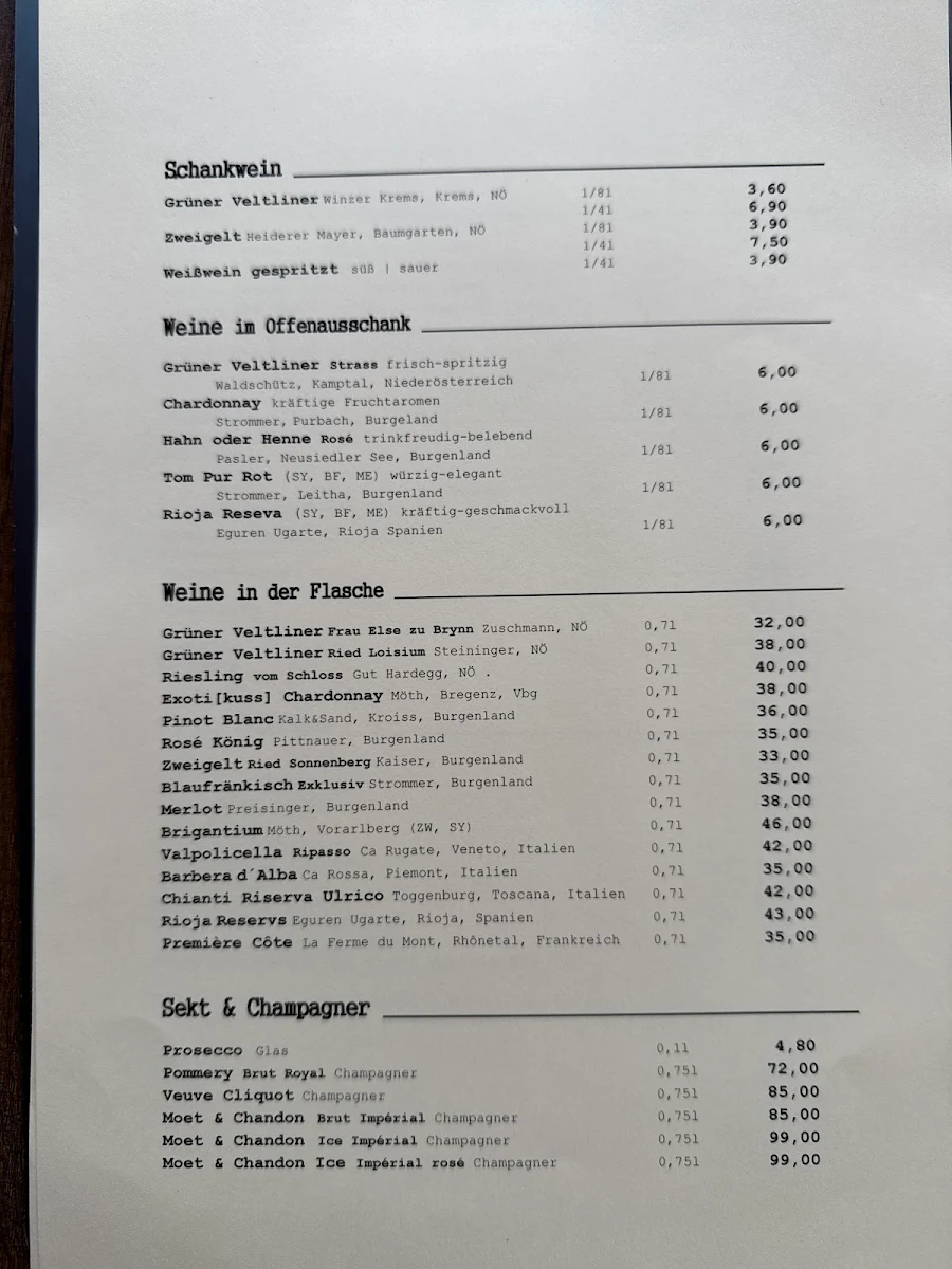 Speisekarte photo 4