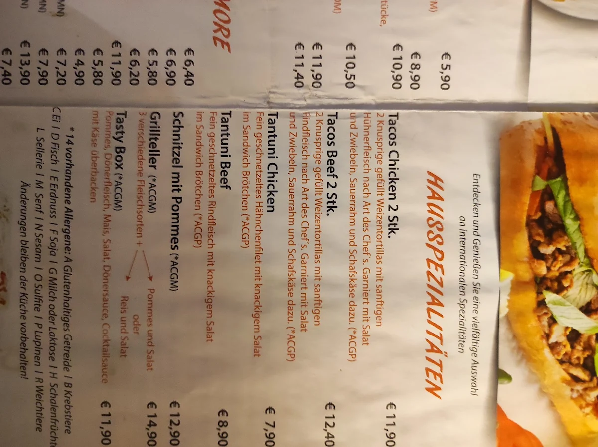 Speisekarte photo 3