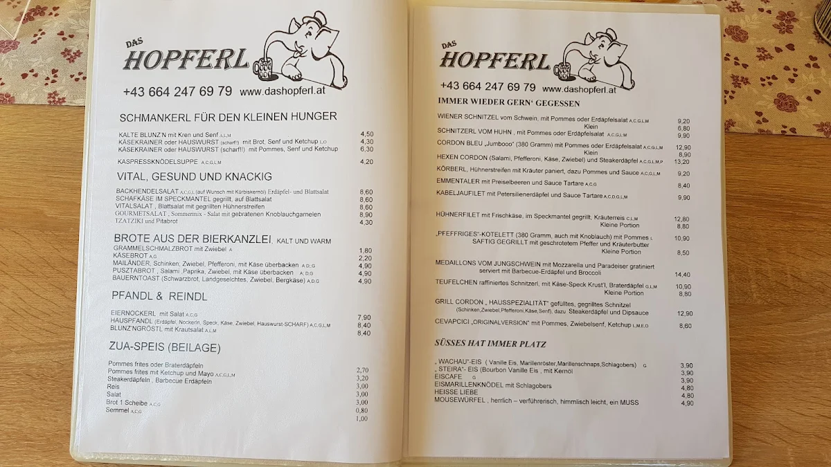 Speisekarte photo 3