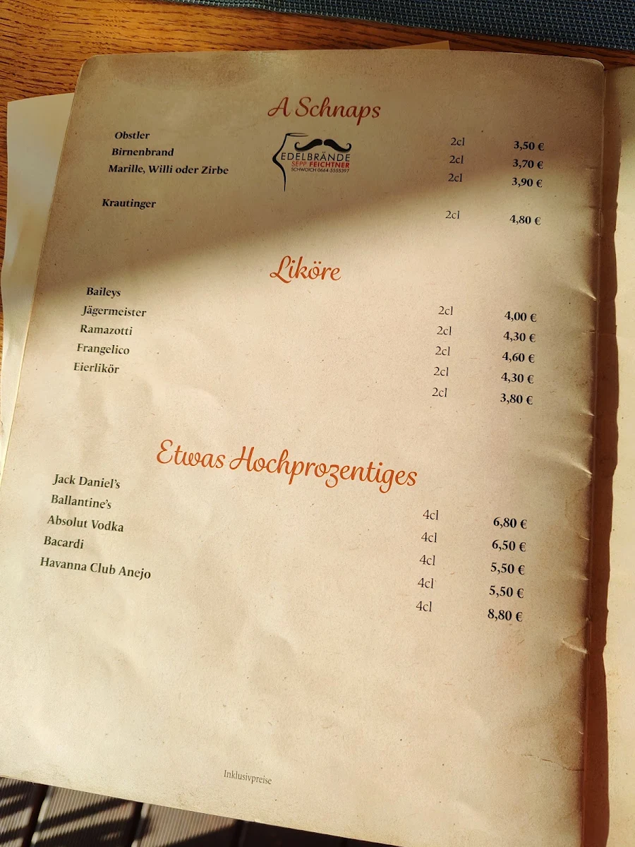 Speisekarte photo 3