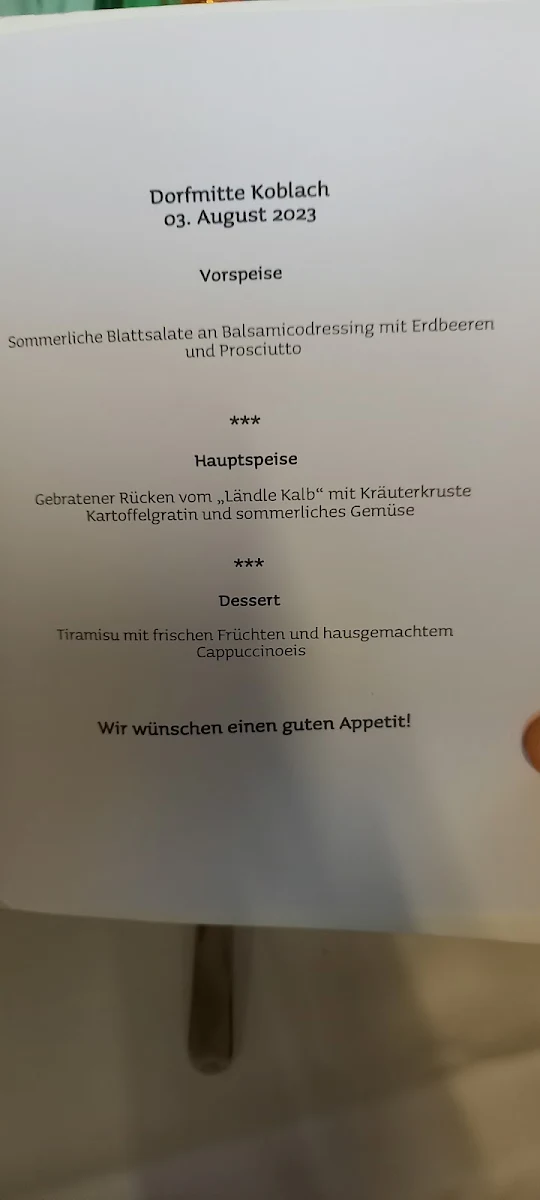 Speisekarte photo 1