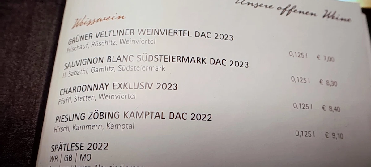 Speisekarte photo 7
