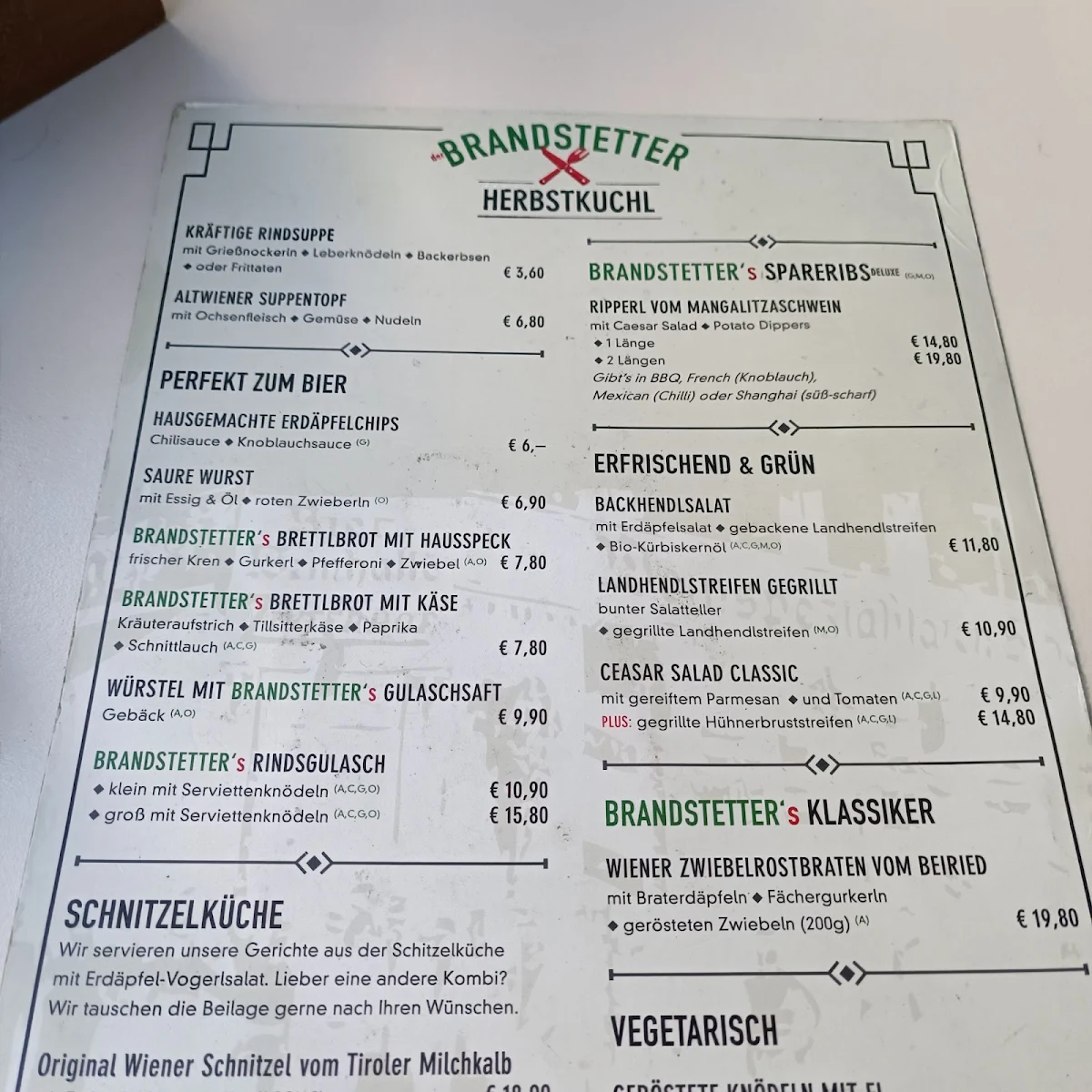 Speisekarte photo 3