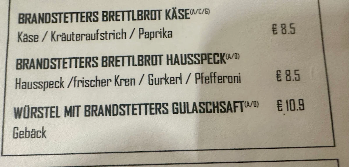 Speisekarte photo 9