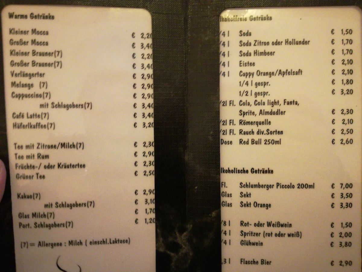 Speisekarte photo 1