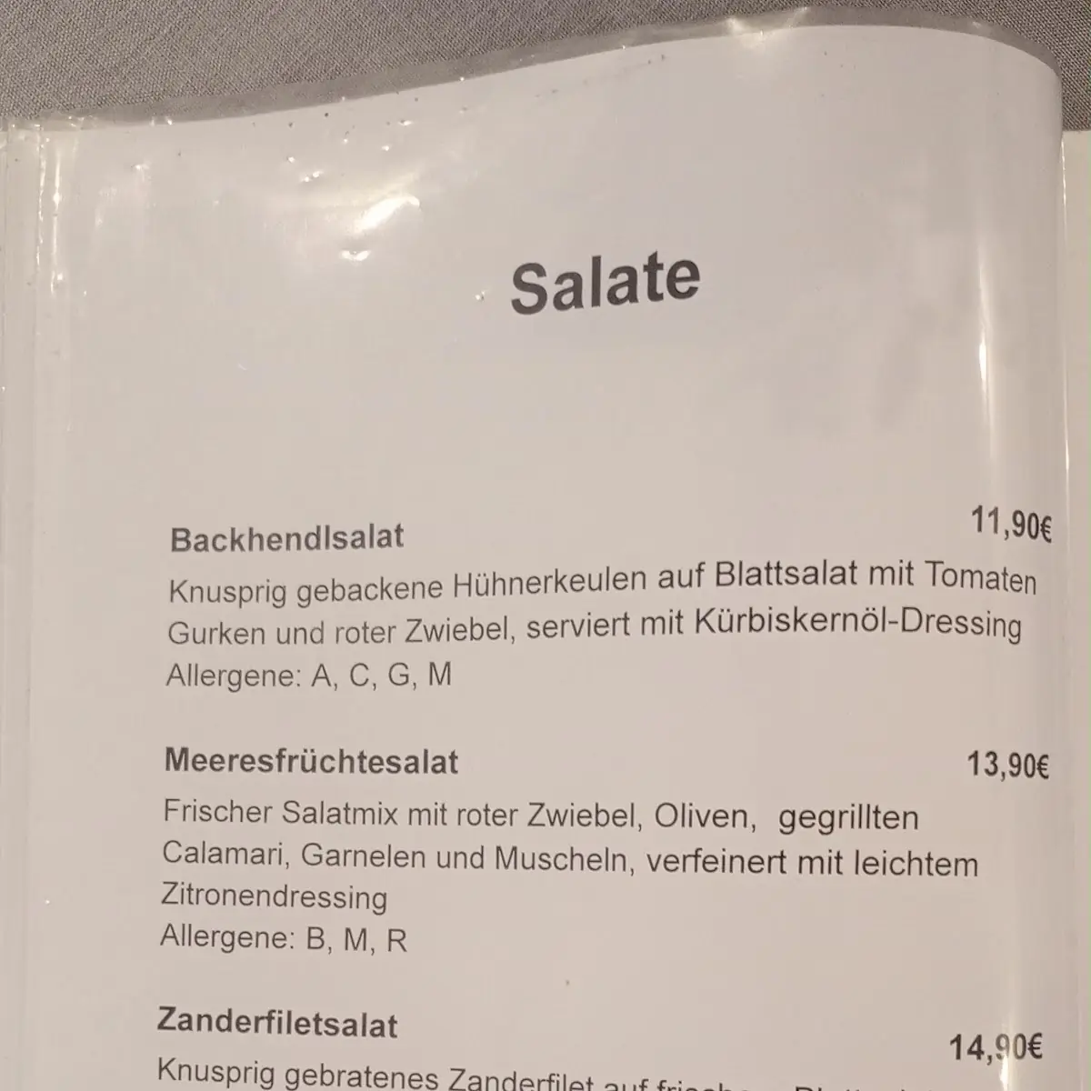 Speisekarte photo 7
