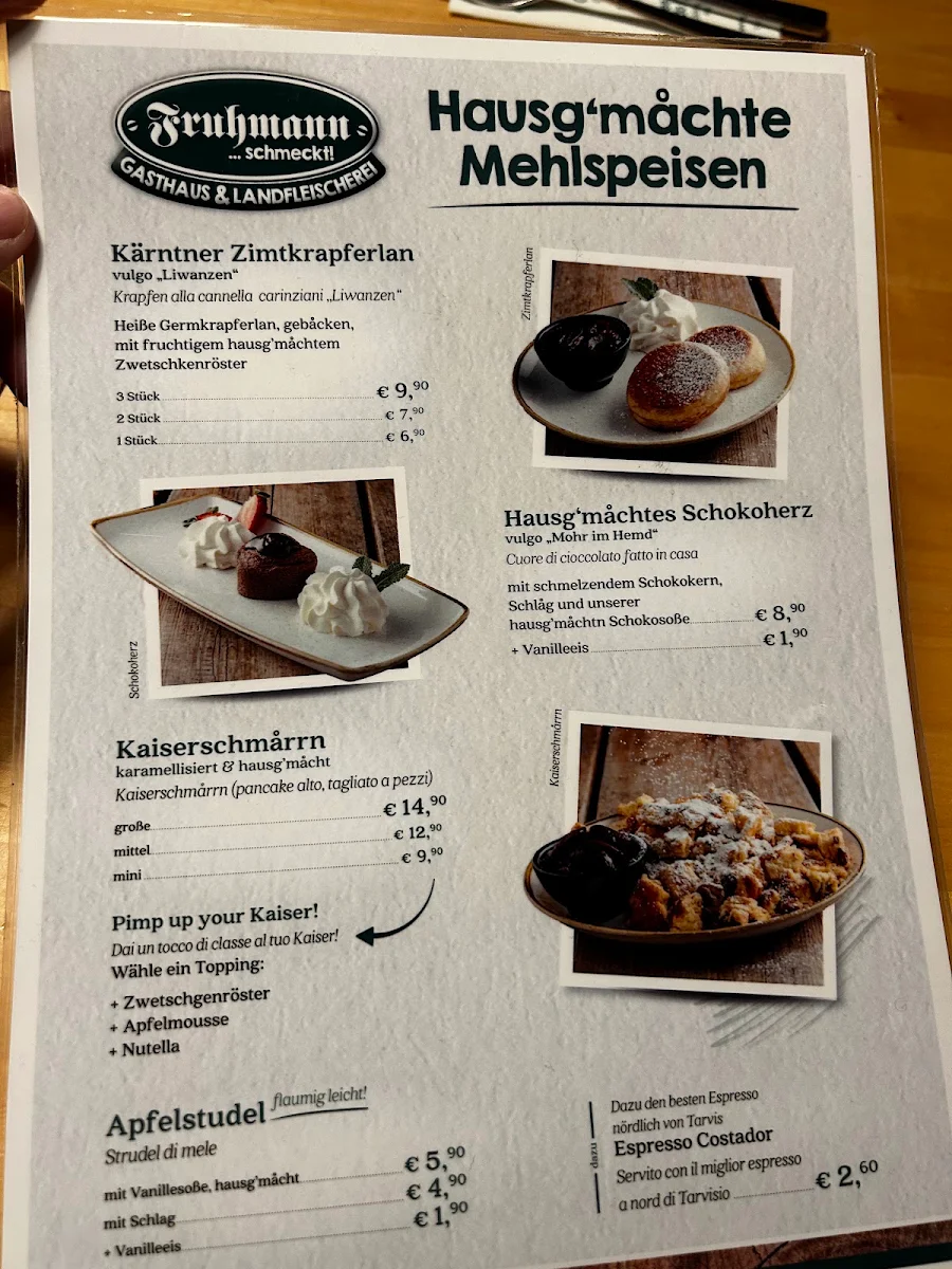 Speisekarte photo 3
