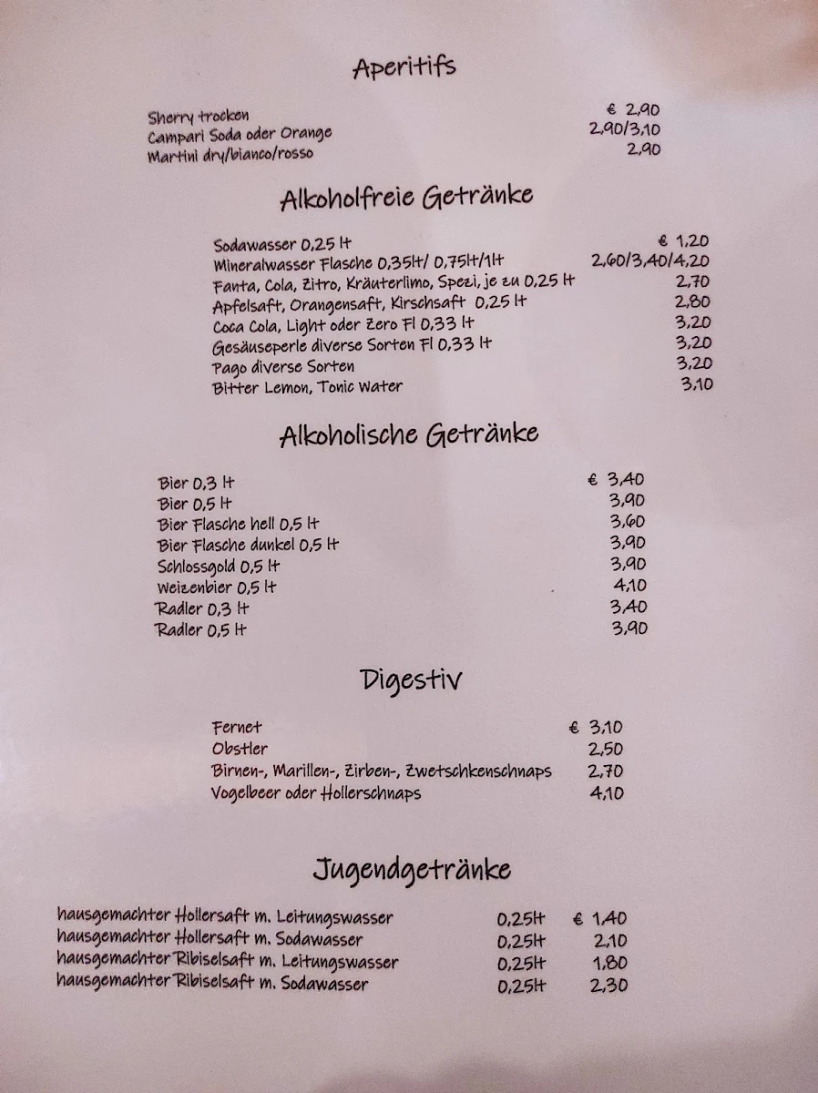 Speisekarte photo 3