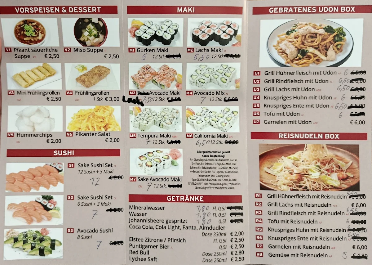 Speisekarte photo 2