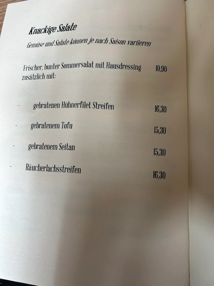 Speisekarte photo 5