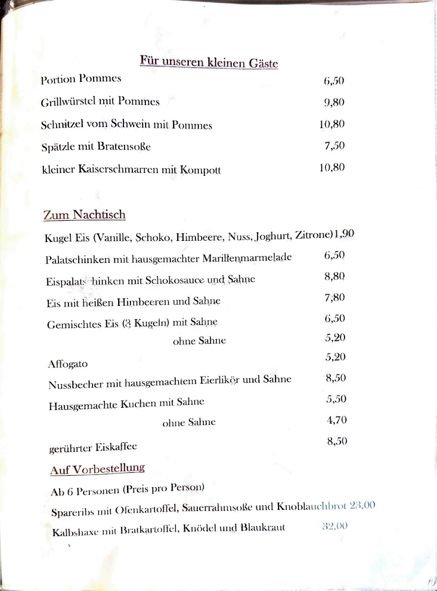 Speisekarte photo 6