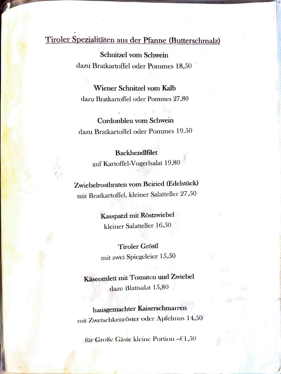 Speisekarte photo 7