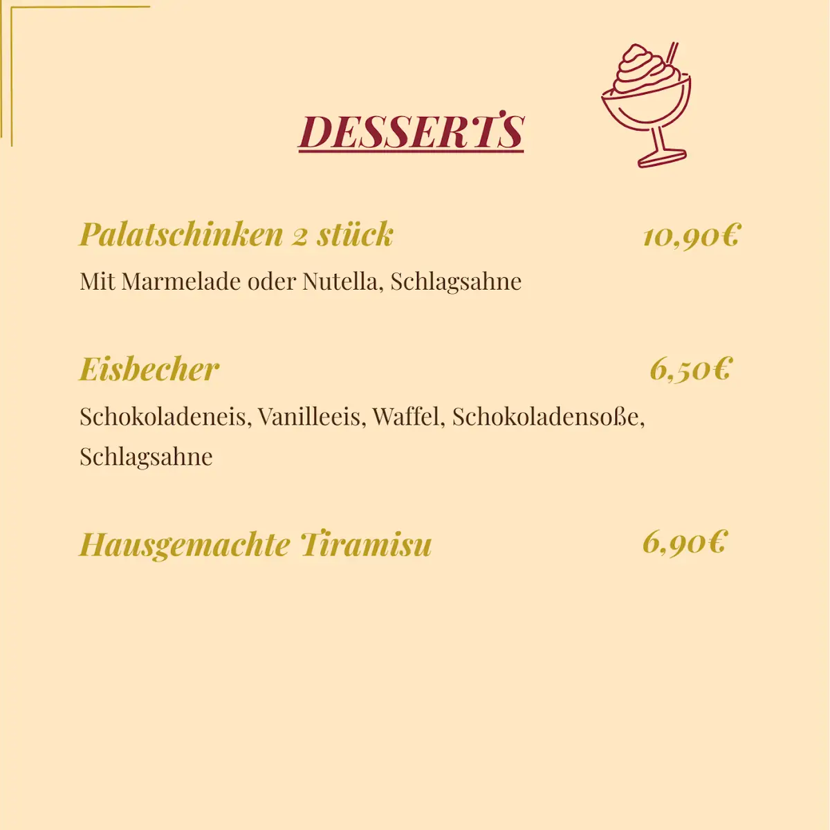 Speisekarte photo 8