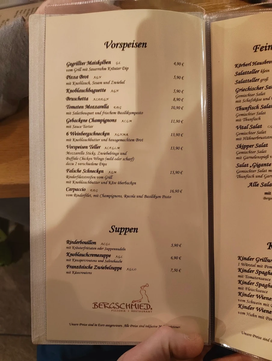 Speisekarte photo 3