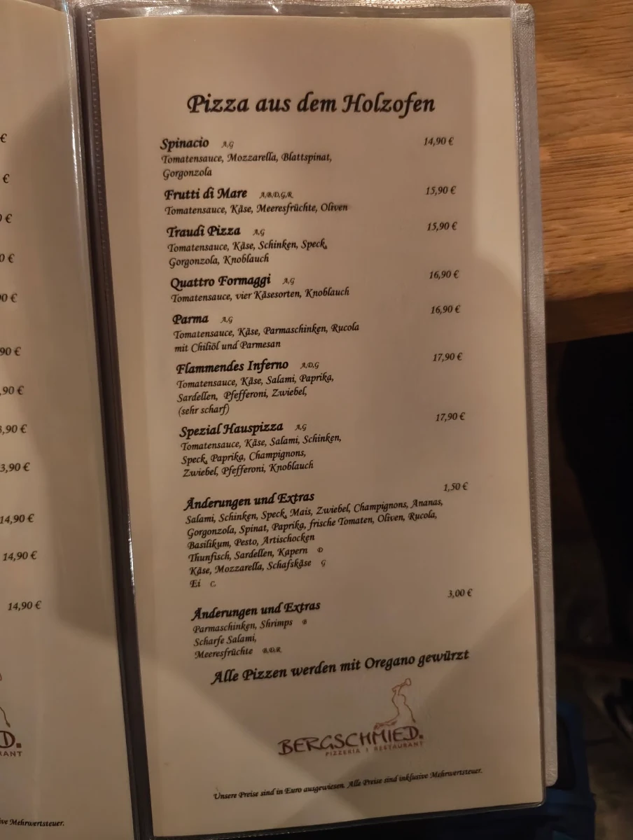 Speisekarte photo 5