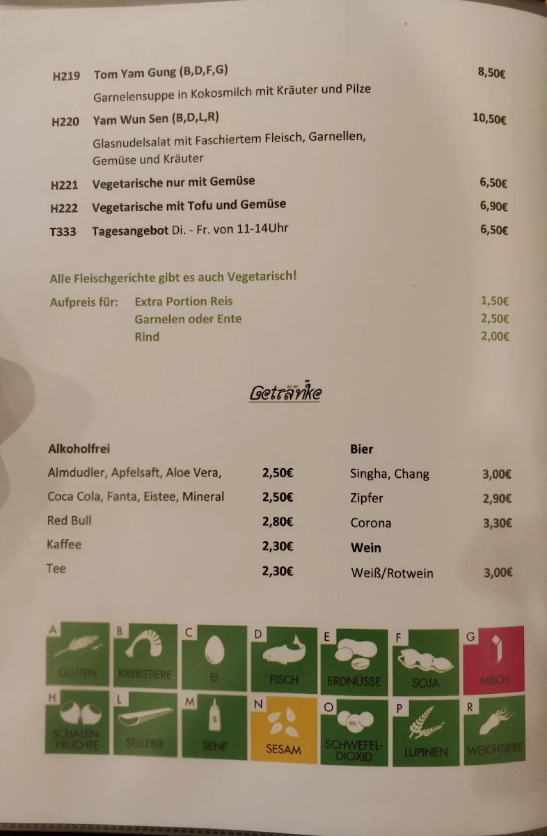 Speisekarte photo 9