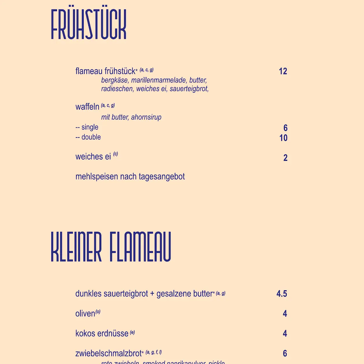 Speisekarte photo 4
