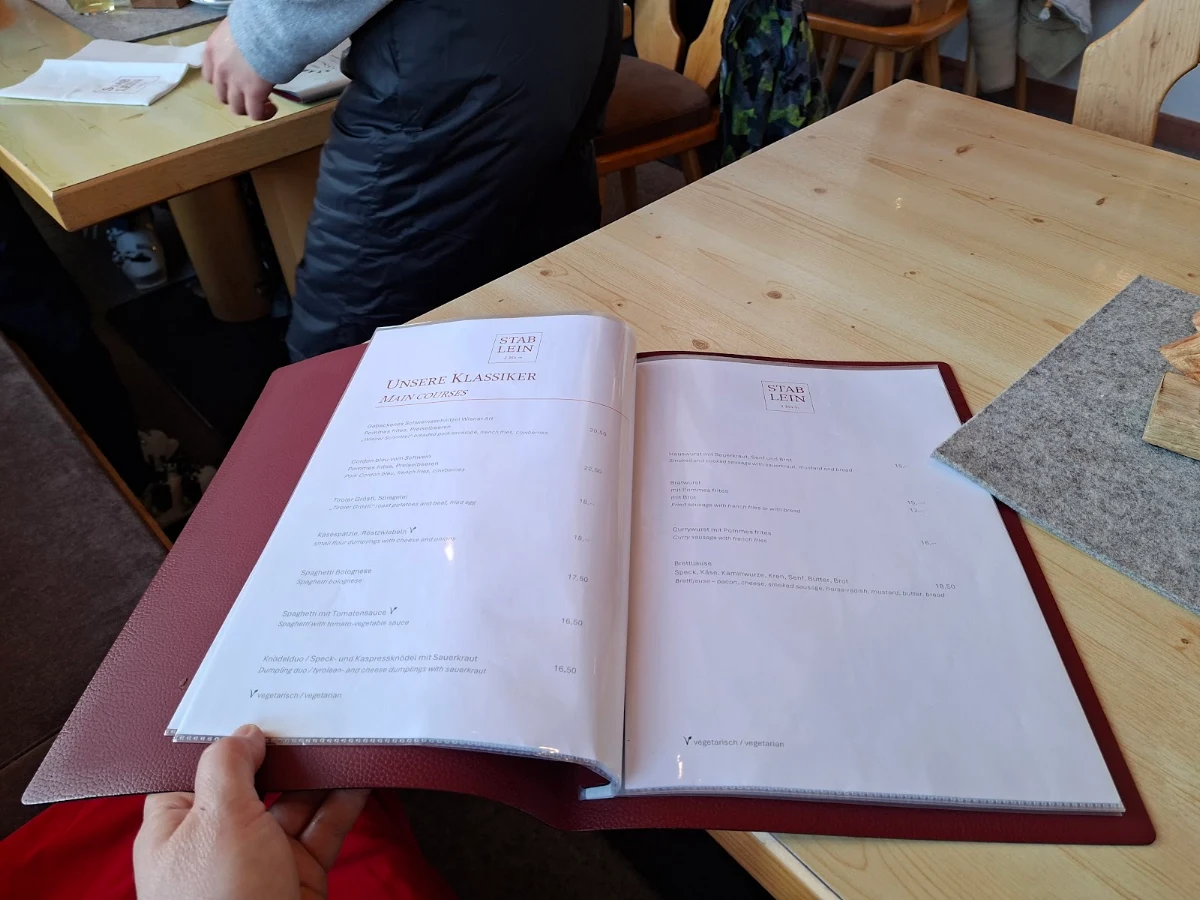 Speisekarte photo 1