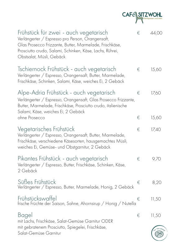 Speisekarte photo 1