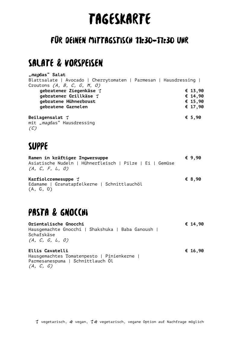 Speisekarte photo 8
