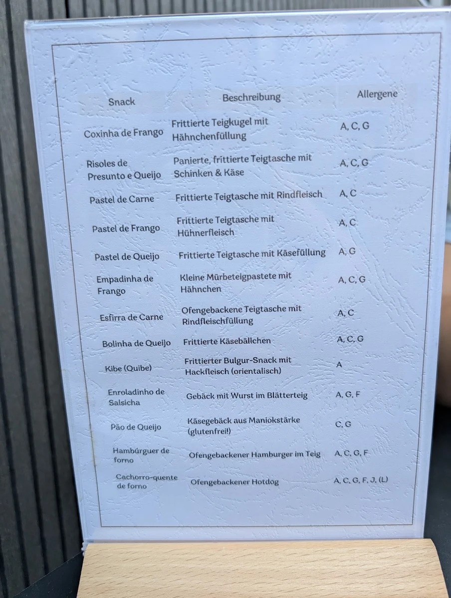 Speisekarte photo 1