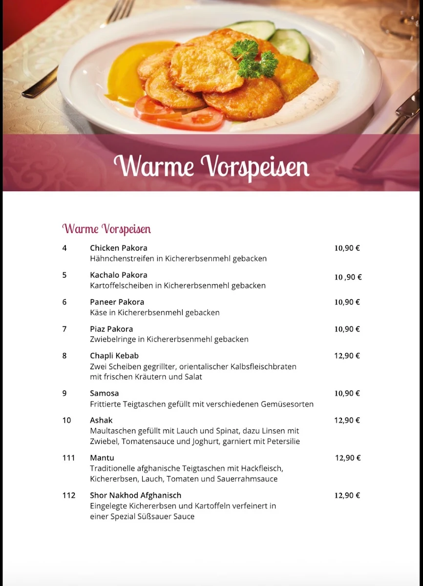 Speisekarte photo 1