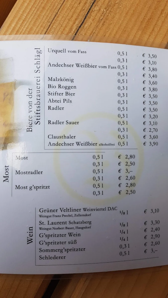 Speisekarte photo 3