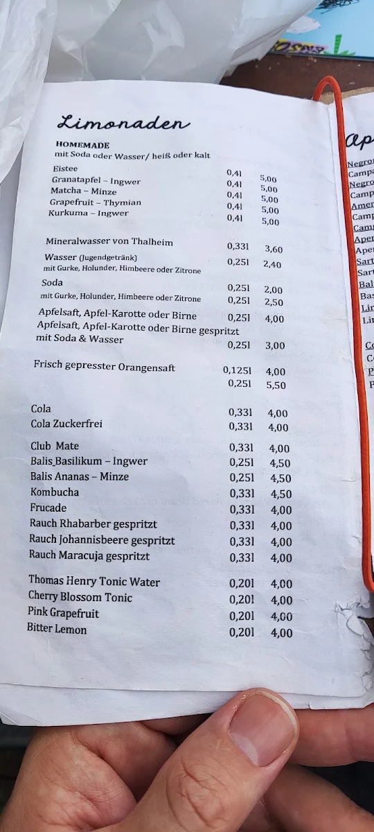 Speisekarte photo 6