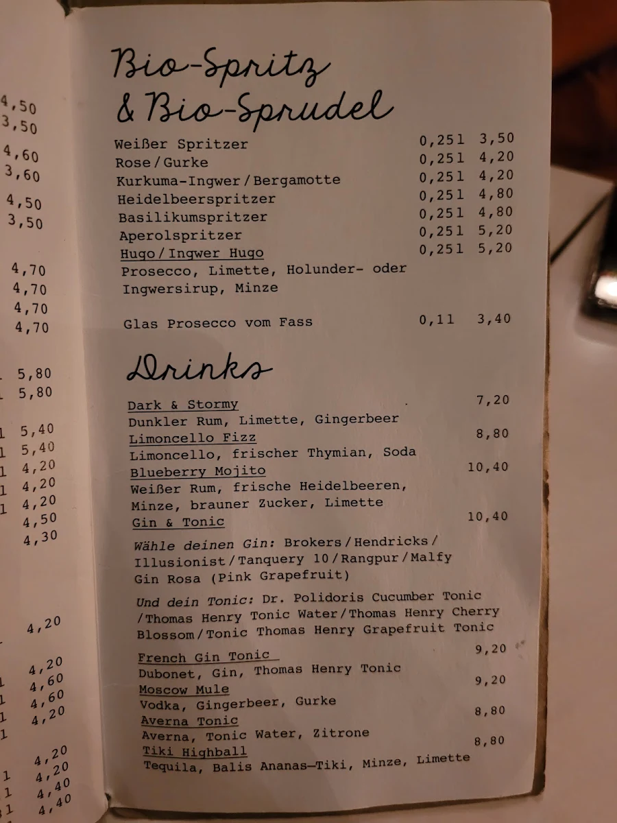 Speisekarte photo 9