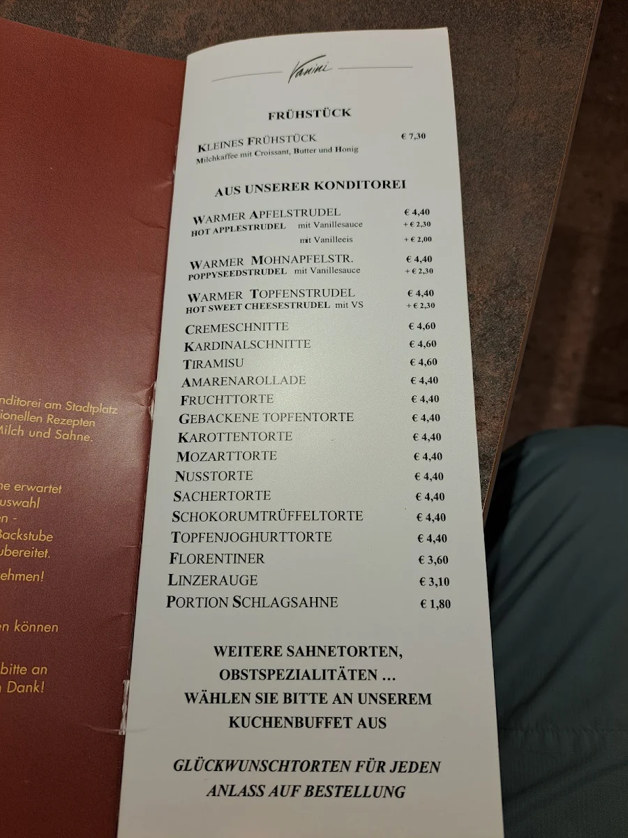 Speisekarte photo 1