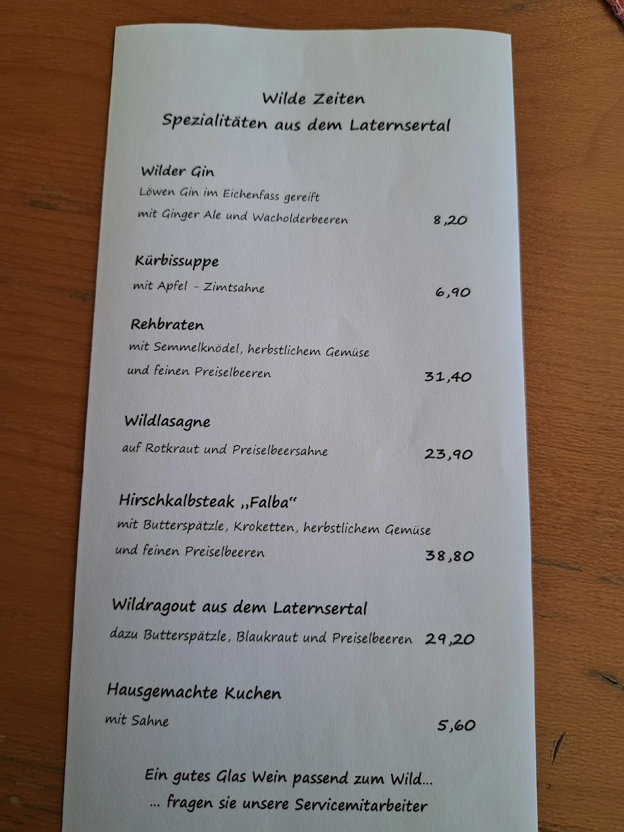 Speisekarte photo 4
