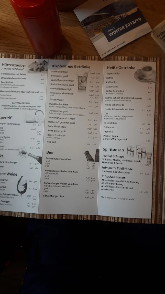 Speisekarte photo 9