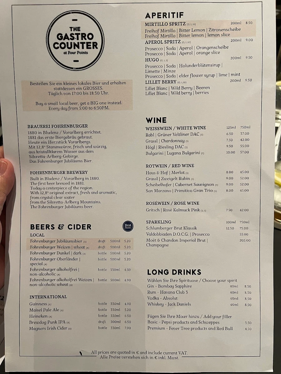 Speisekarte photo 2