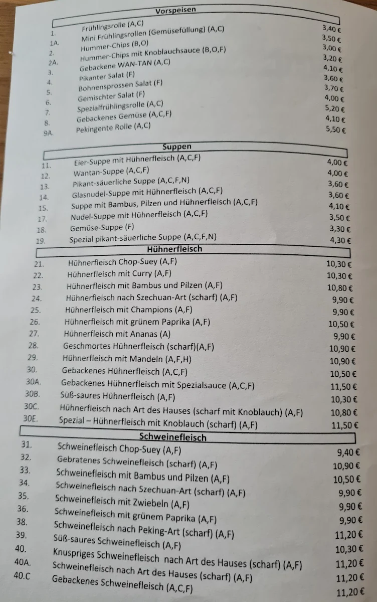 Speisekarte photo 1