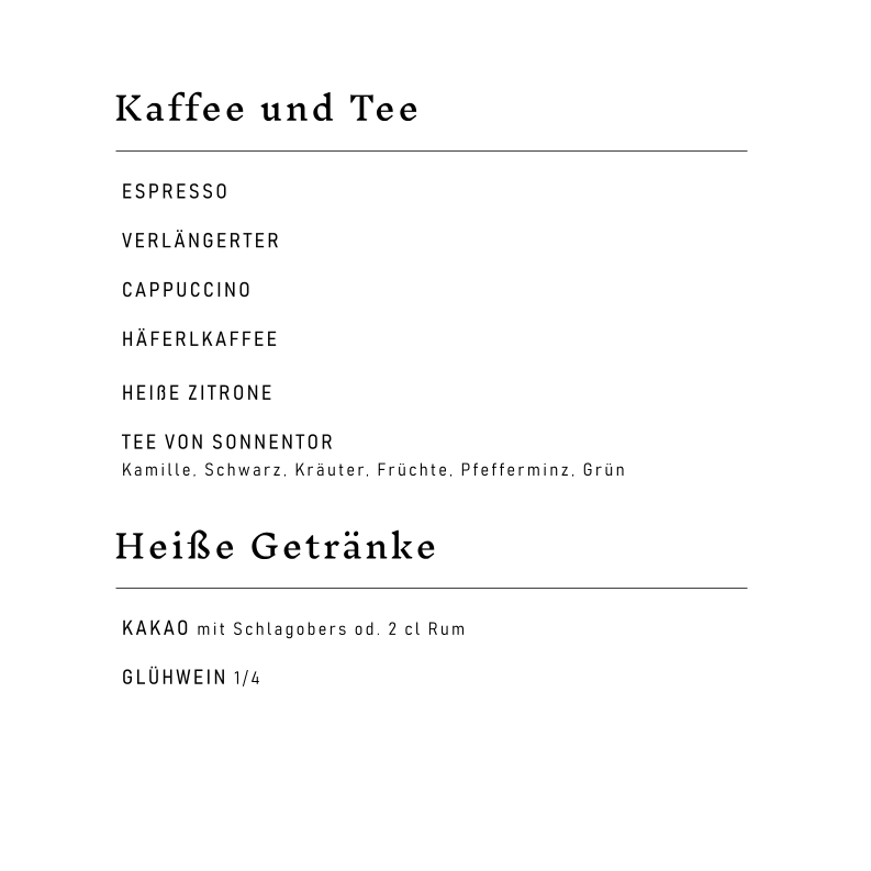 Speisekarte photo 2