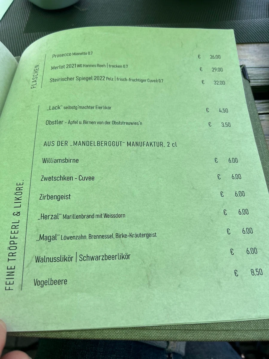 Speisekarte photo 5