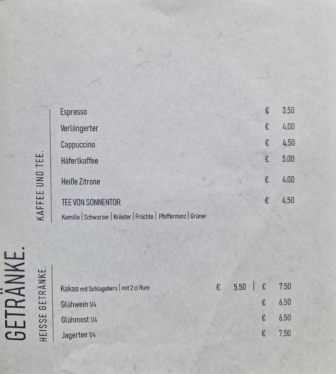 Speisekarte photo 6