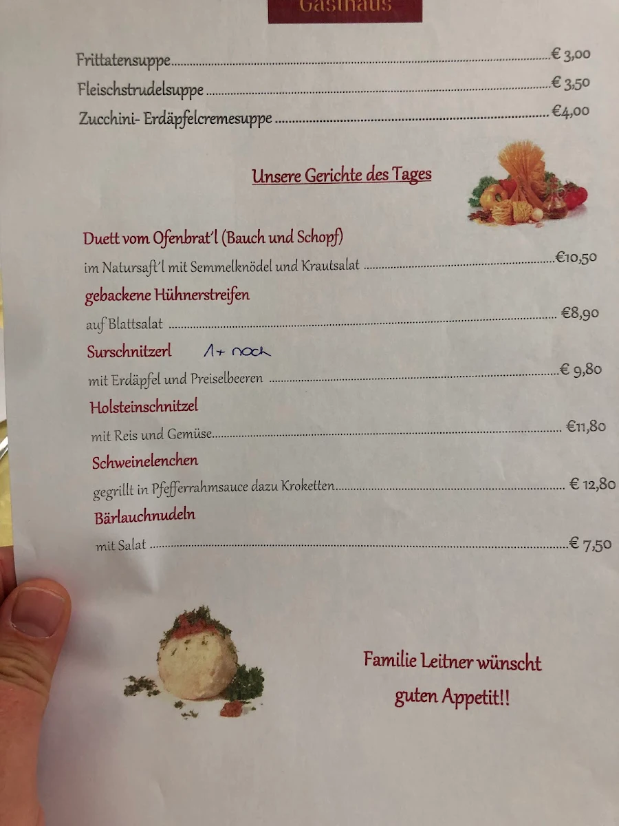 Speisekarte photo 2