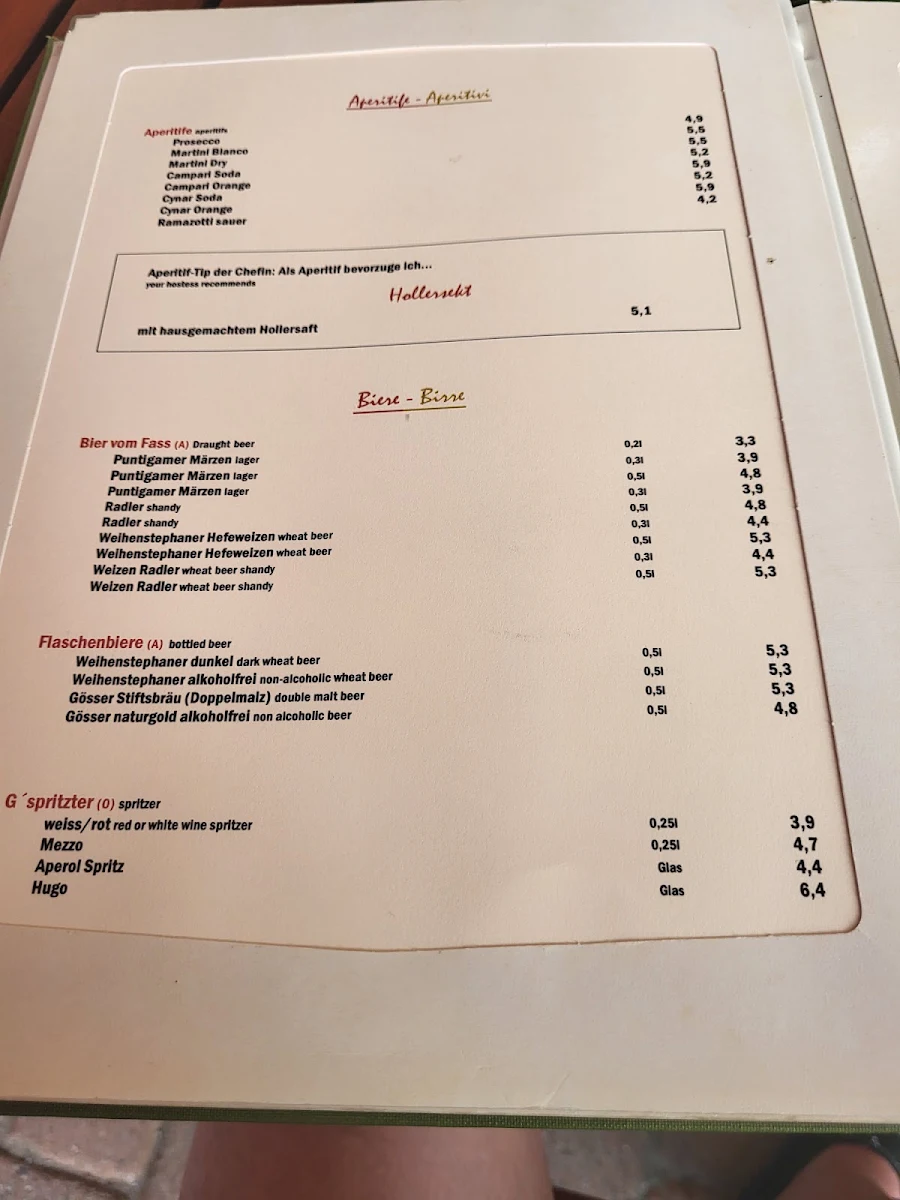 Speisekarte photo 2