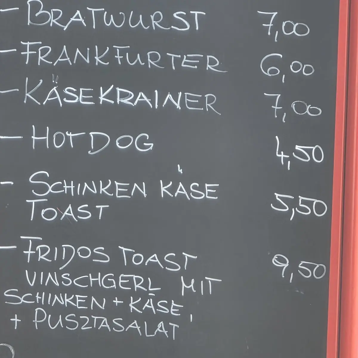 Speisekarte photo 1