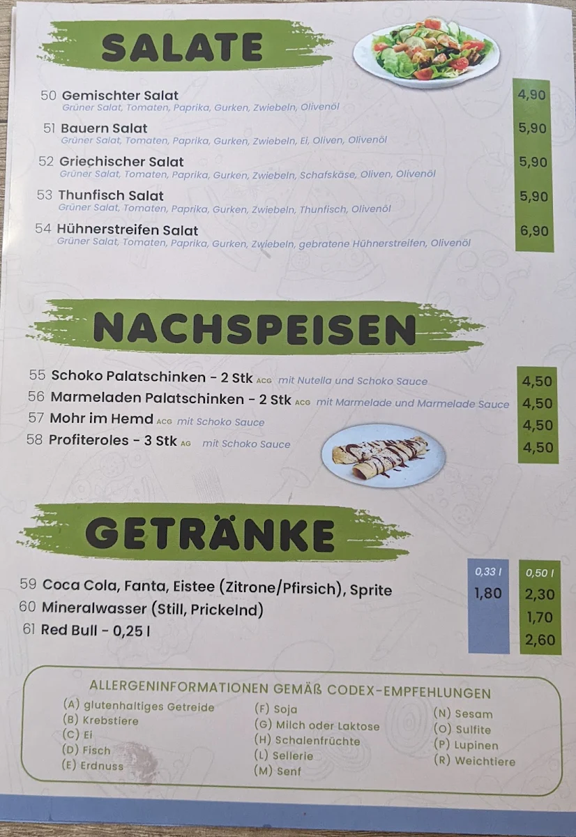 Speisekarte photo 3
